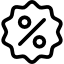 Prozent-Symbol – Transparente Preise Bitburg